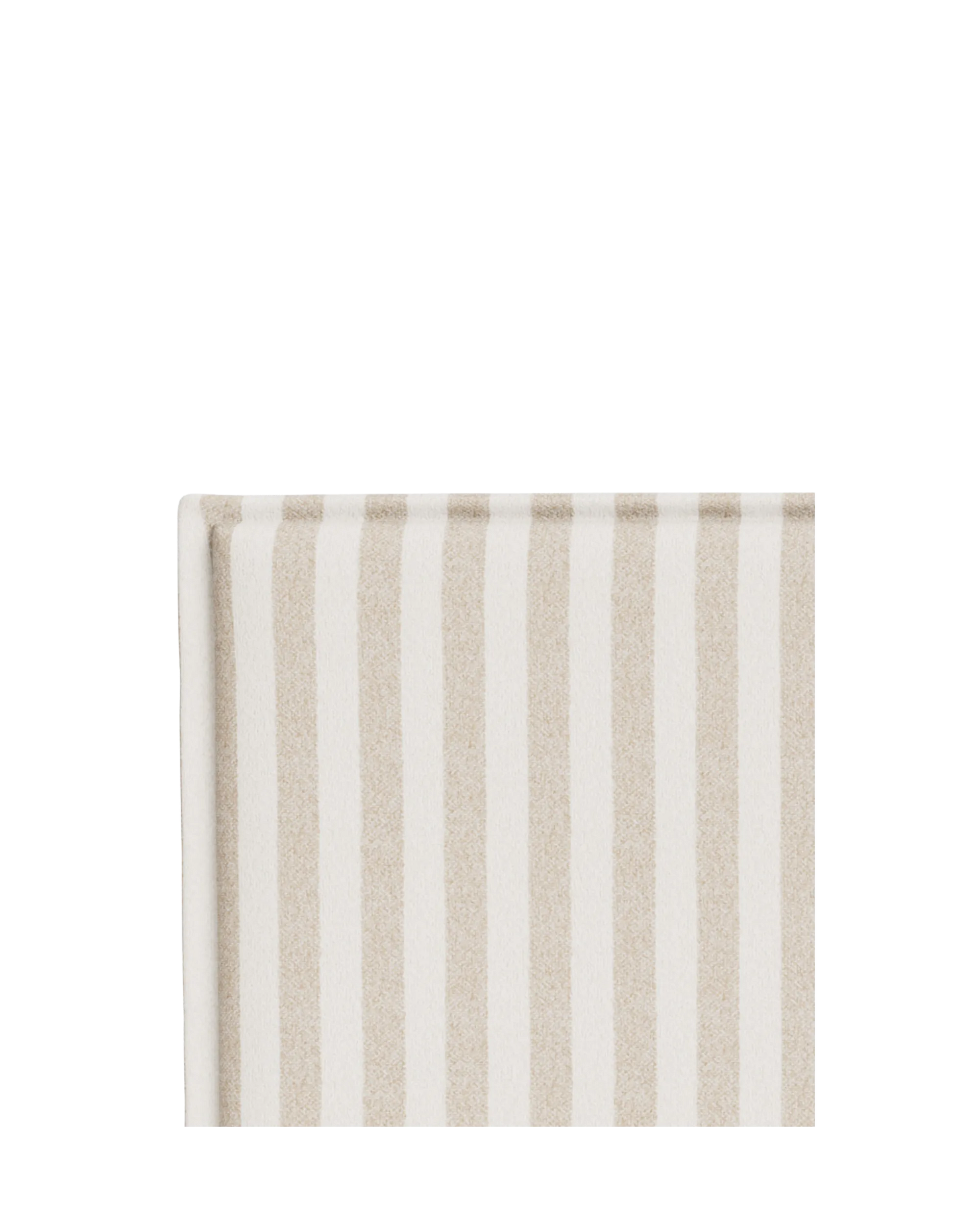 Sidney Slipcover Bed Head Fabric 270cm - Marnie Sand Stripe