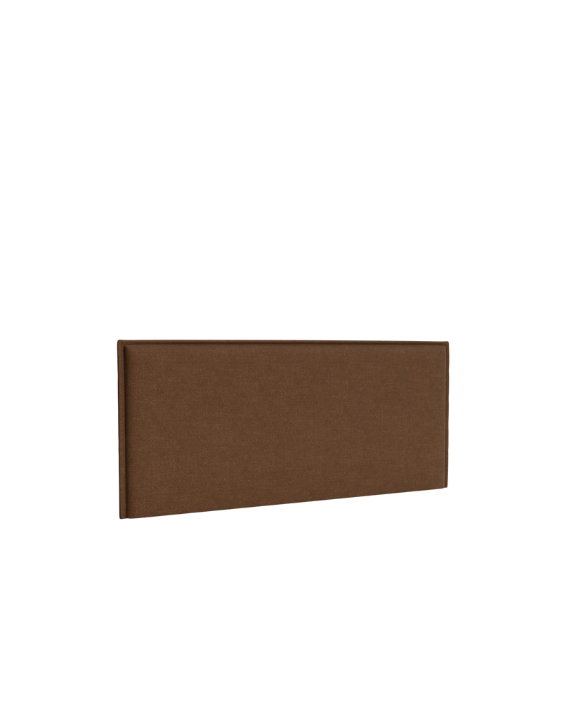 Sidney Bed Head 270cm - Fossil Chocolate