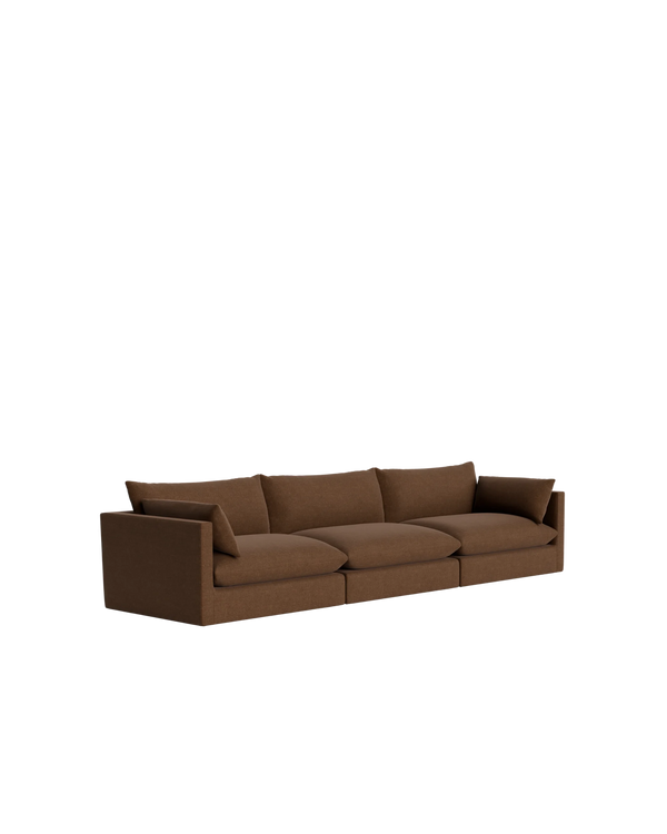 Sidney 5 Seater Sofa - Fossil Chocolate