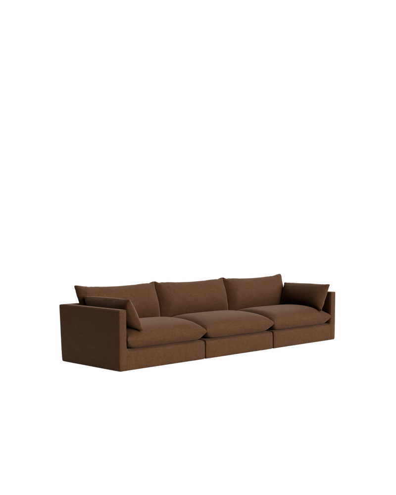 Sidney 5 Seater Sofa - Fossil Chocolate