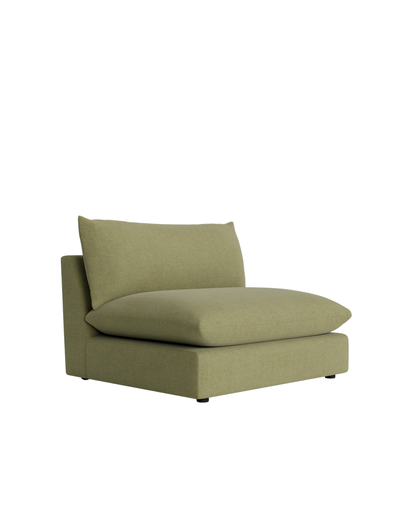 Sidney Armless Middle Module - Fossil Eucalyptus