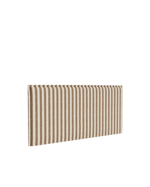 Sidney Slipcover Bed Head 270cm - Marnie Coconut Stripe