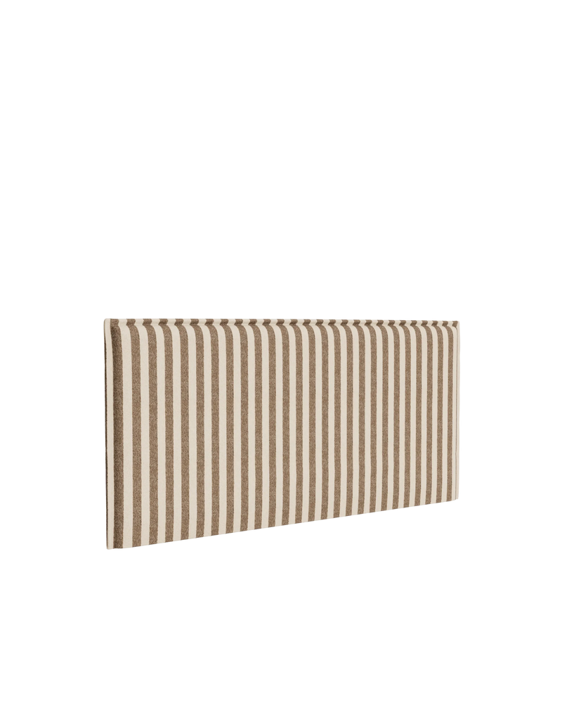 Sidney Slipcover Bed Head 270cm - Marnie Coconut Stripe