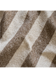 Hem Cushion 55cm x 55cm - Marnie Stripe Coconut