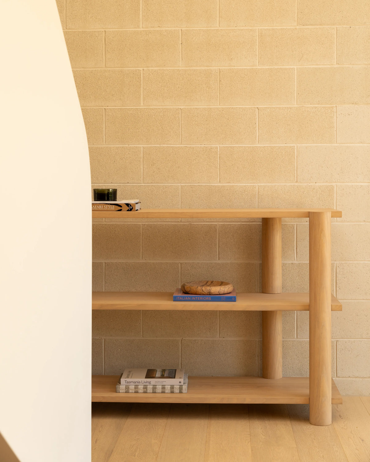 Sketch Shelving Unit Medium - Natural Oak