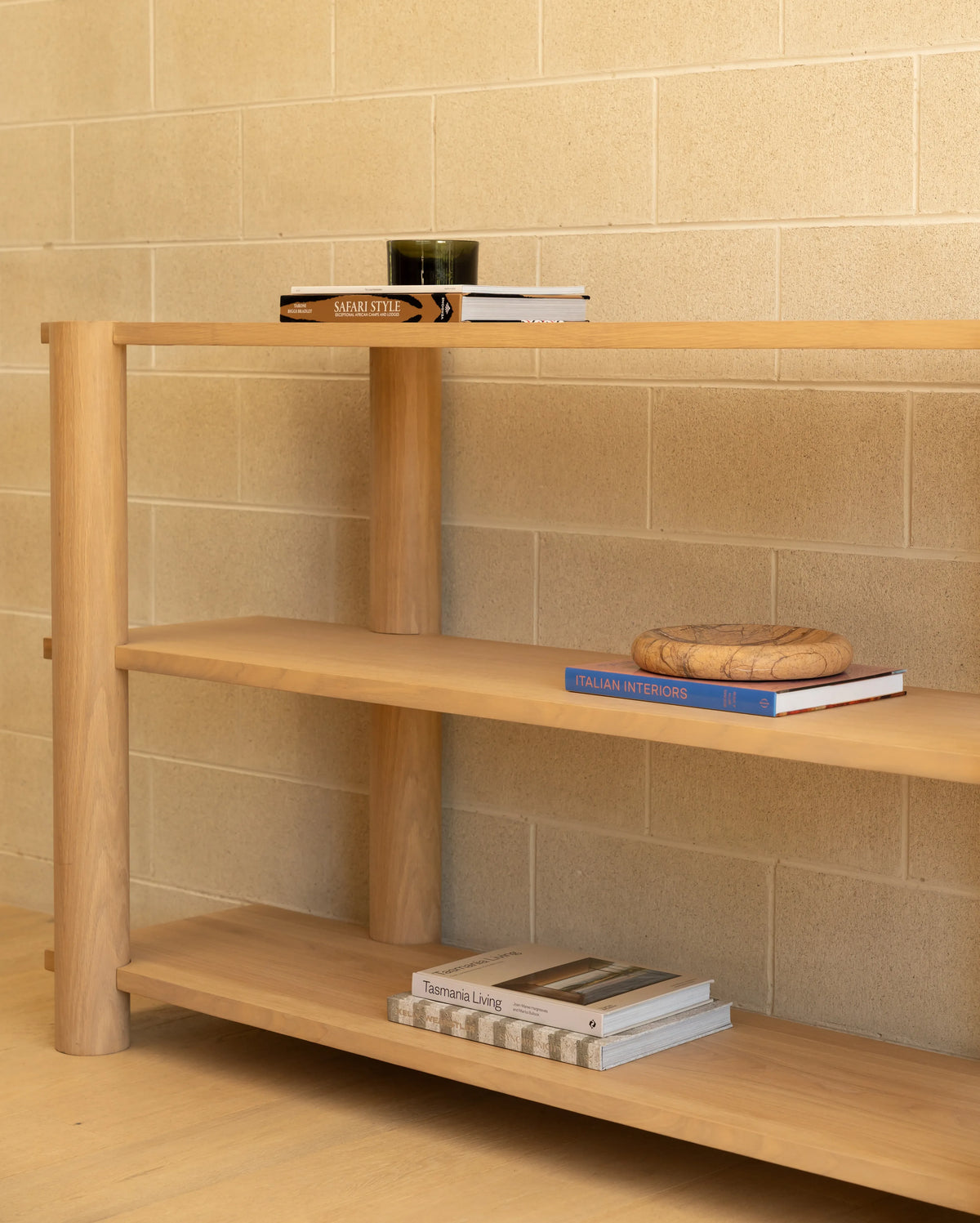 Sketch Shelving Unit Medium - Natural Oak