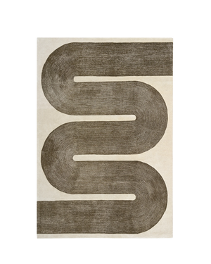 Slope Rug - Espresso 200cm x 300cm