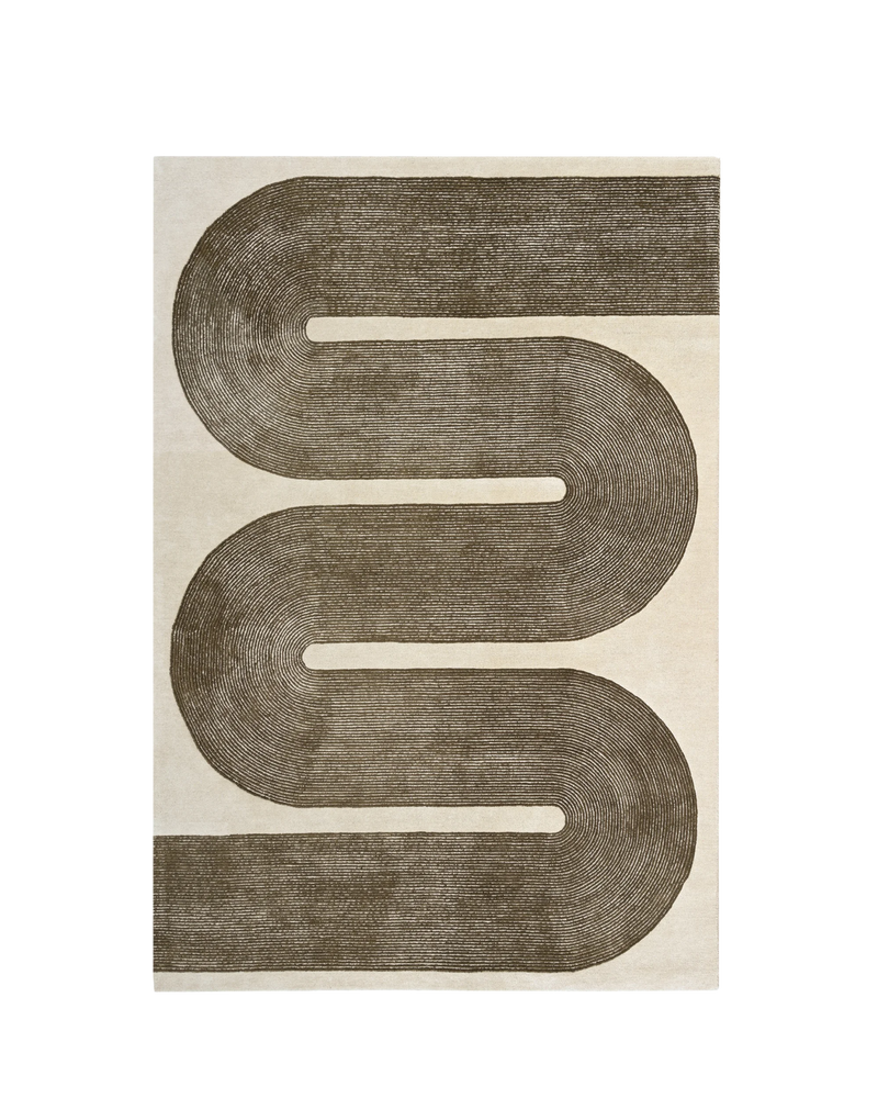 Slope Rug - Espresso 200cm x 300cm