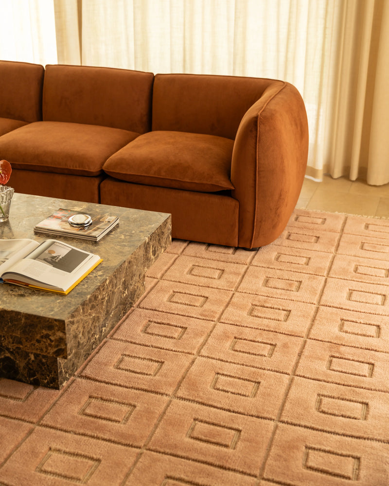 Sonny Rug - Pink Salt 300cm x 400cm