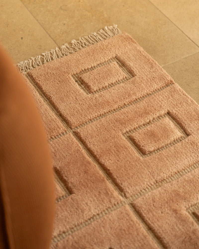 Sonny Pink Salt Rug Swatch