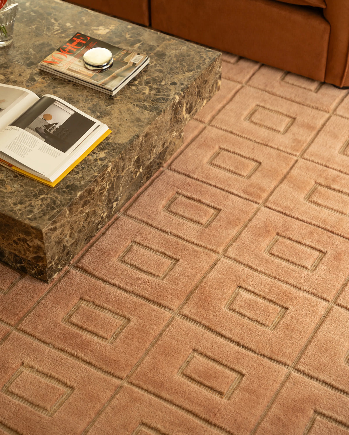 Sonny Rug - Pink Salt 200cm x 300cm