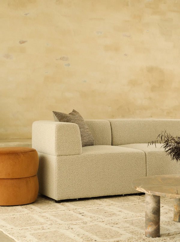 Stretch Large Closed Angle Sofa - Copenhagen Grey