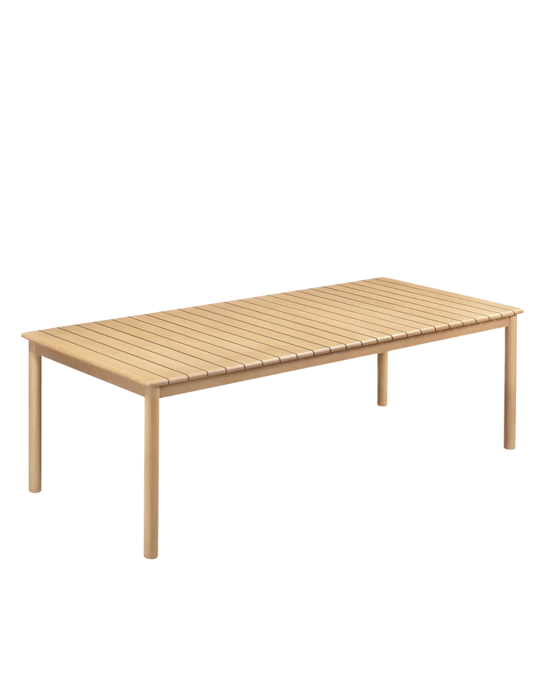 Burnett Outdoor Dining Table 240cm - Eucalyptus