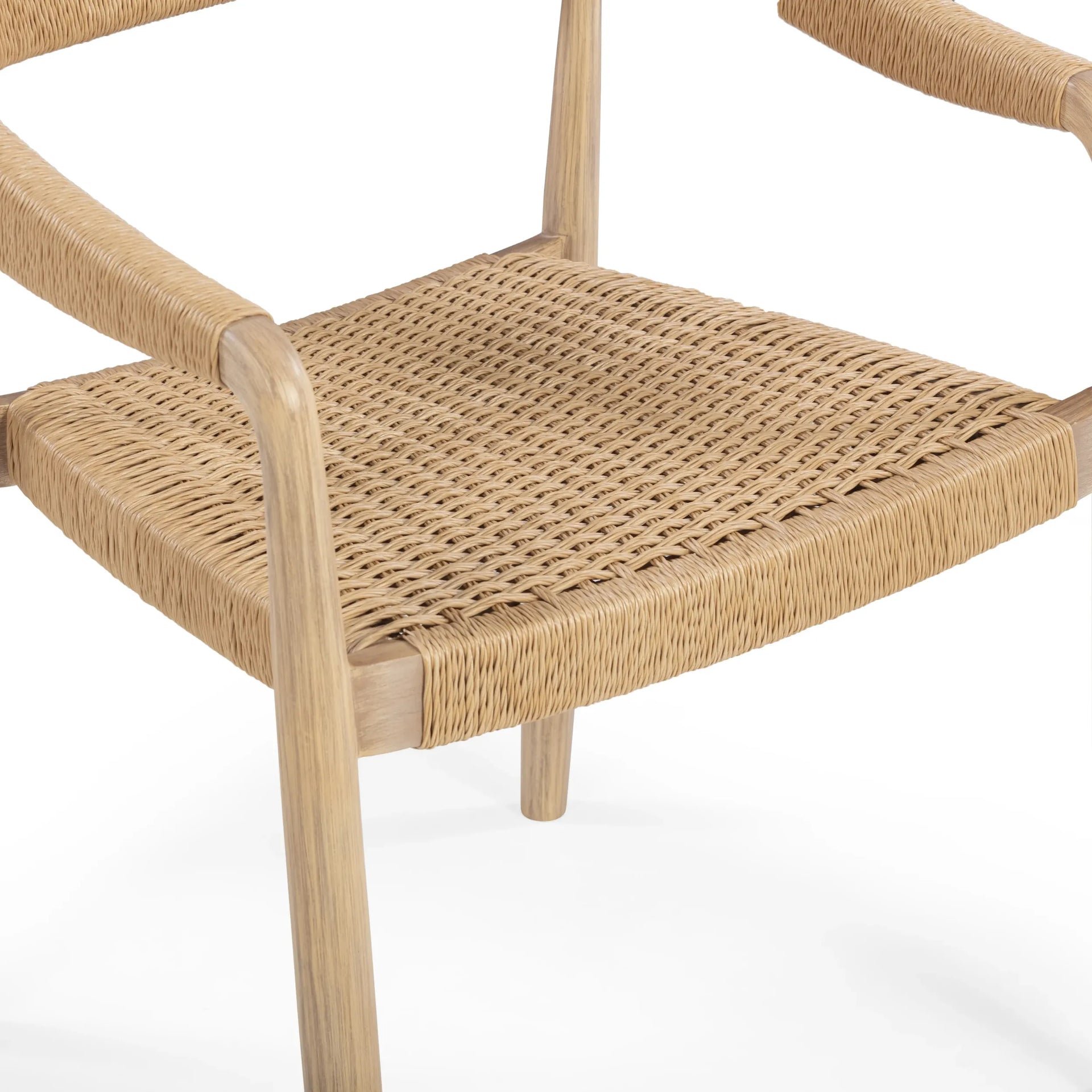 Reynolds Outdoor Dining Chair - Light Acacia