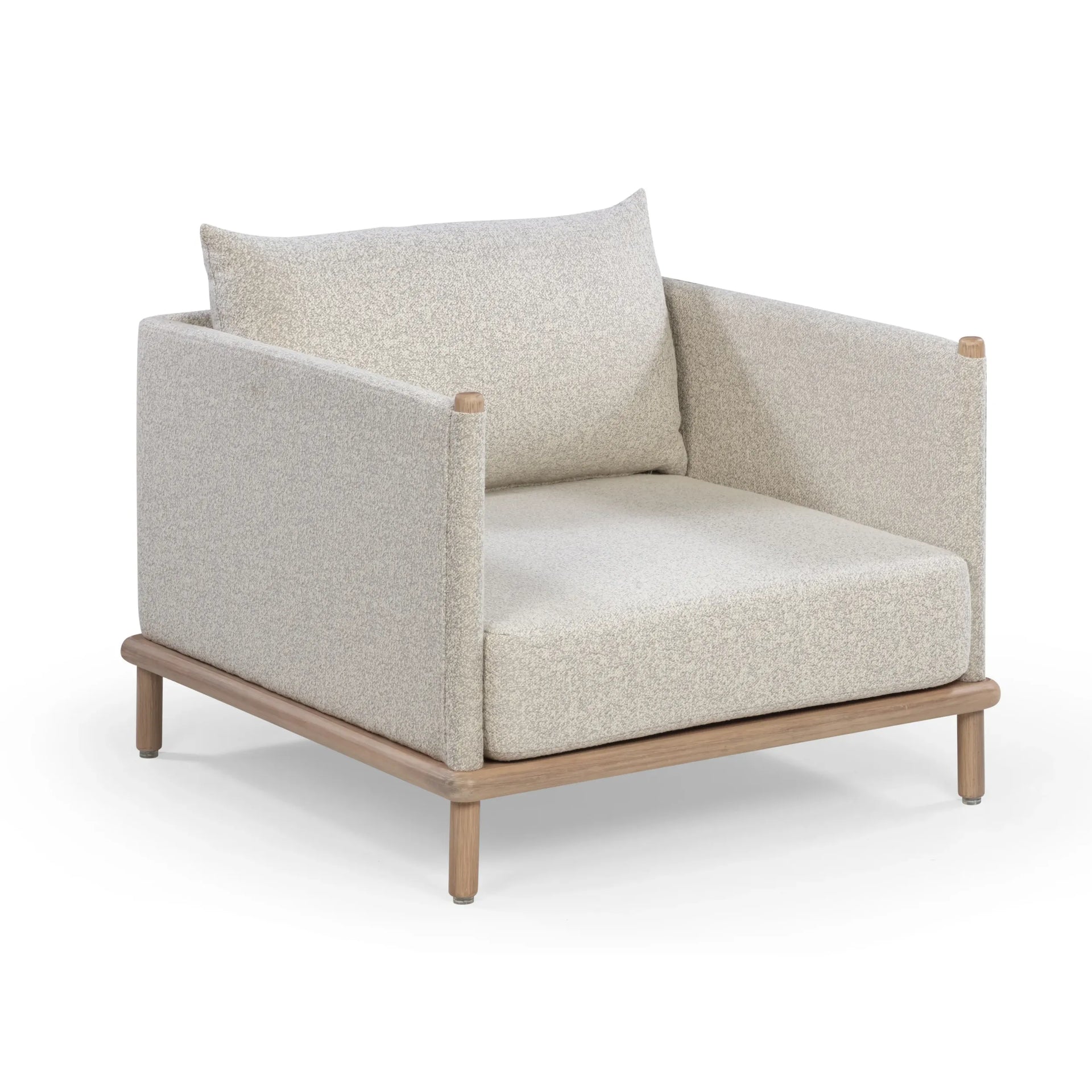 Lonnie Outdoor Armchair - Oyster Grey