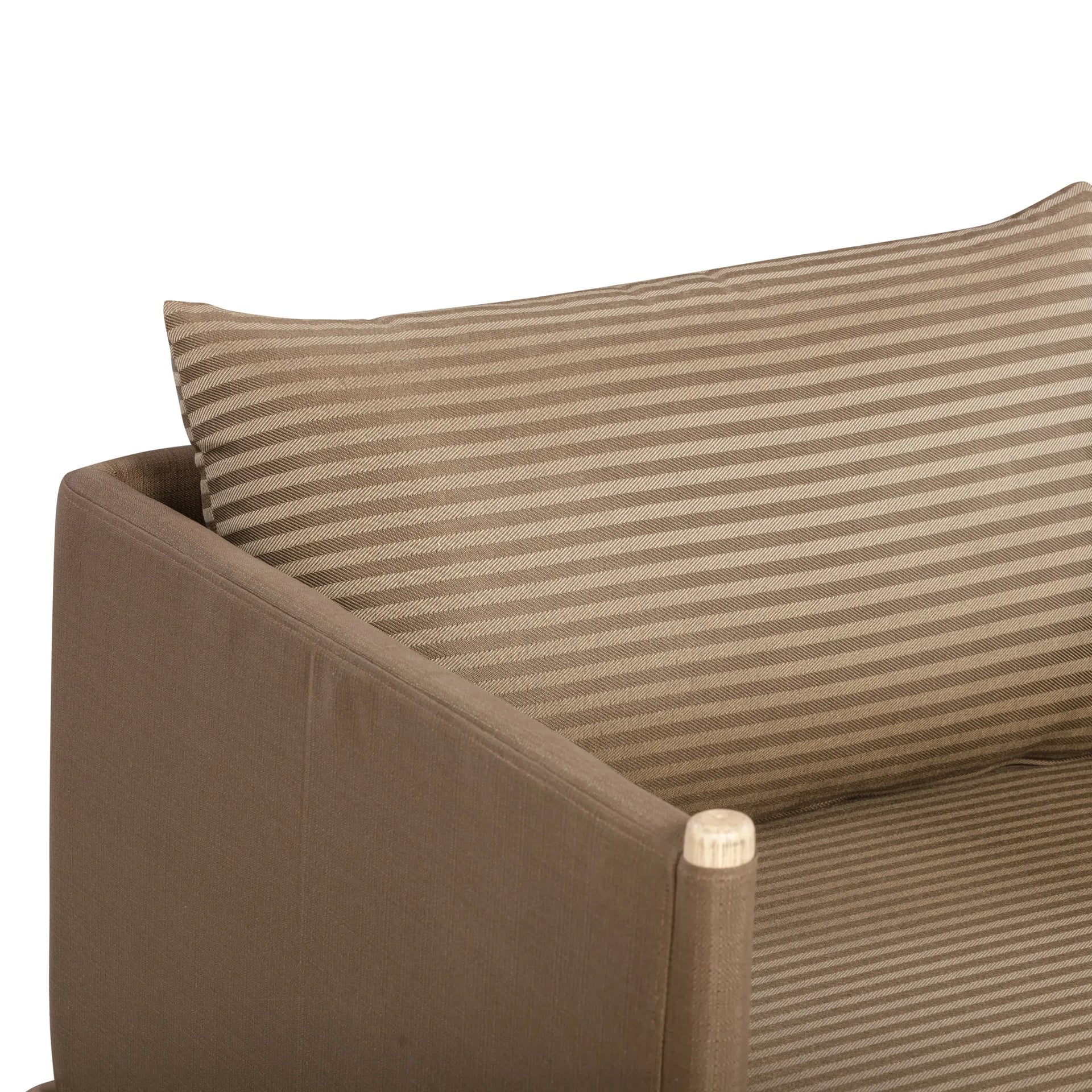 Lonnie Outdoor Armchair - Pebble Stripe
