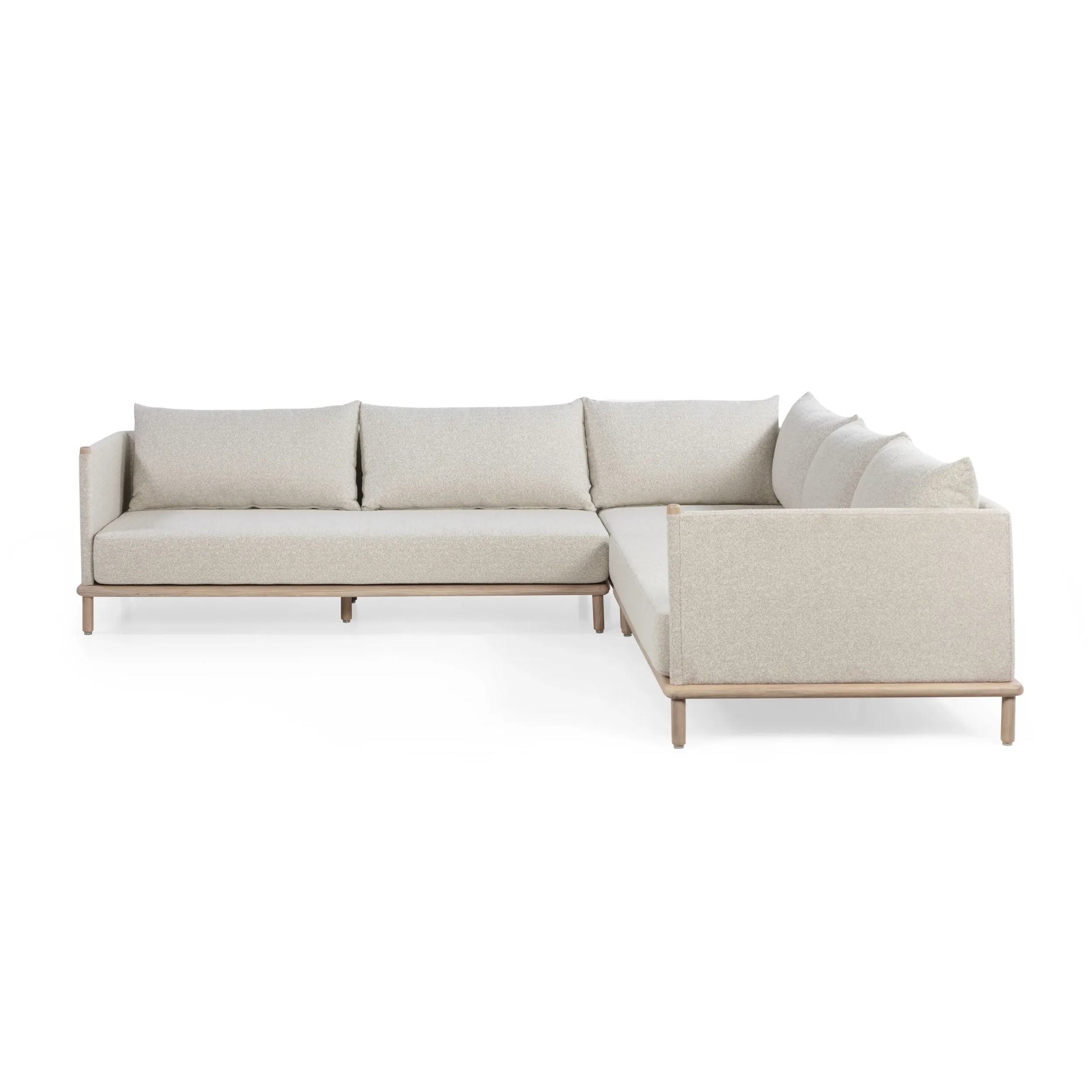 Lonnie Outdoor Corner Sofa - Oyster Grey