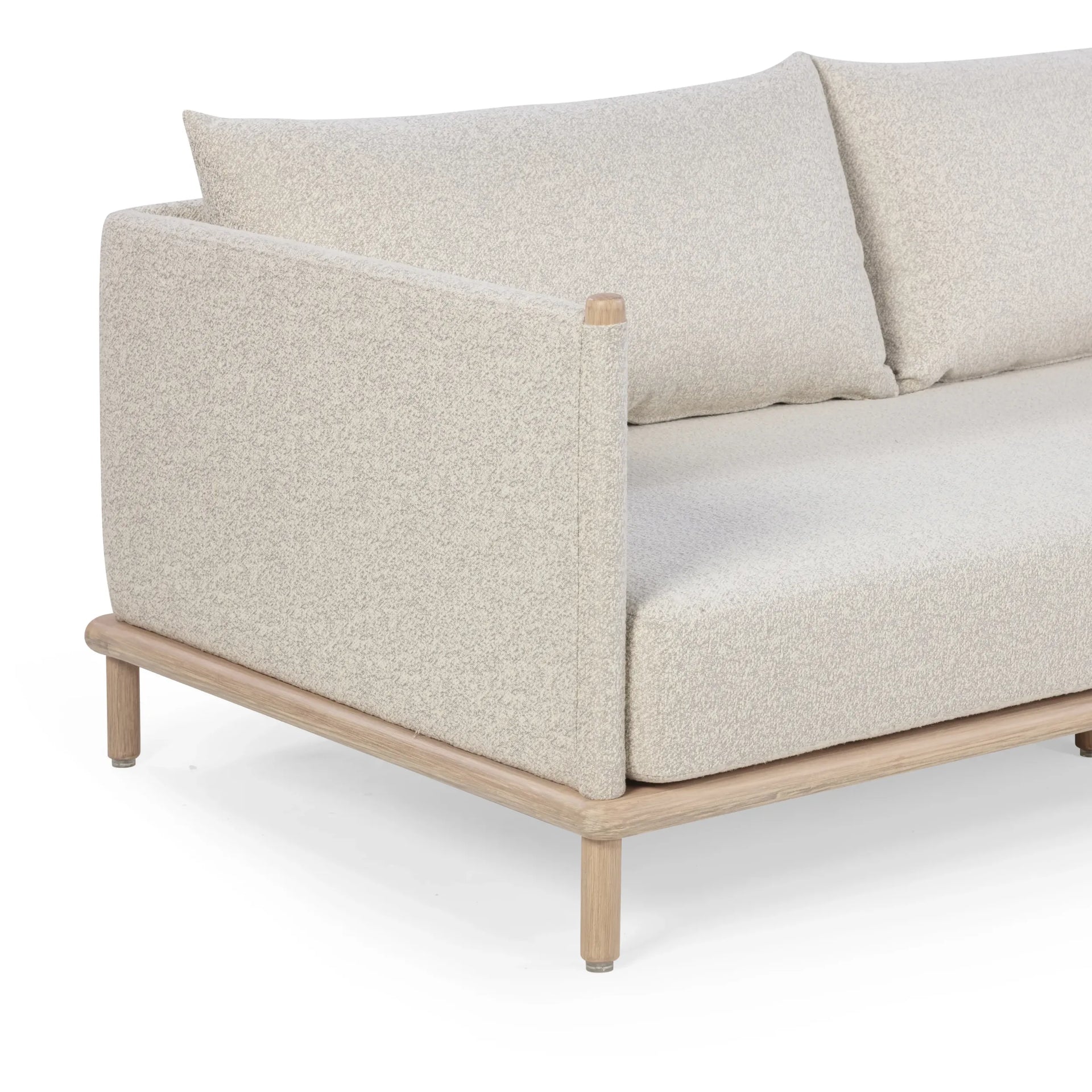 Lonnie Outdoor Corner Sofa - Oyster Grey