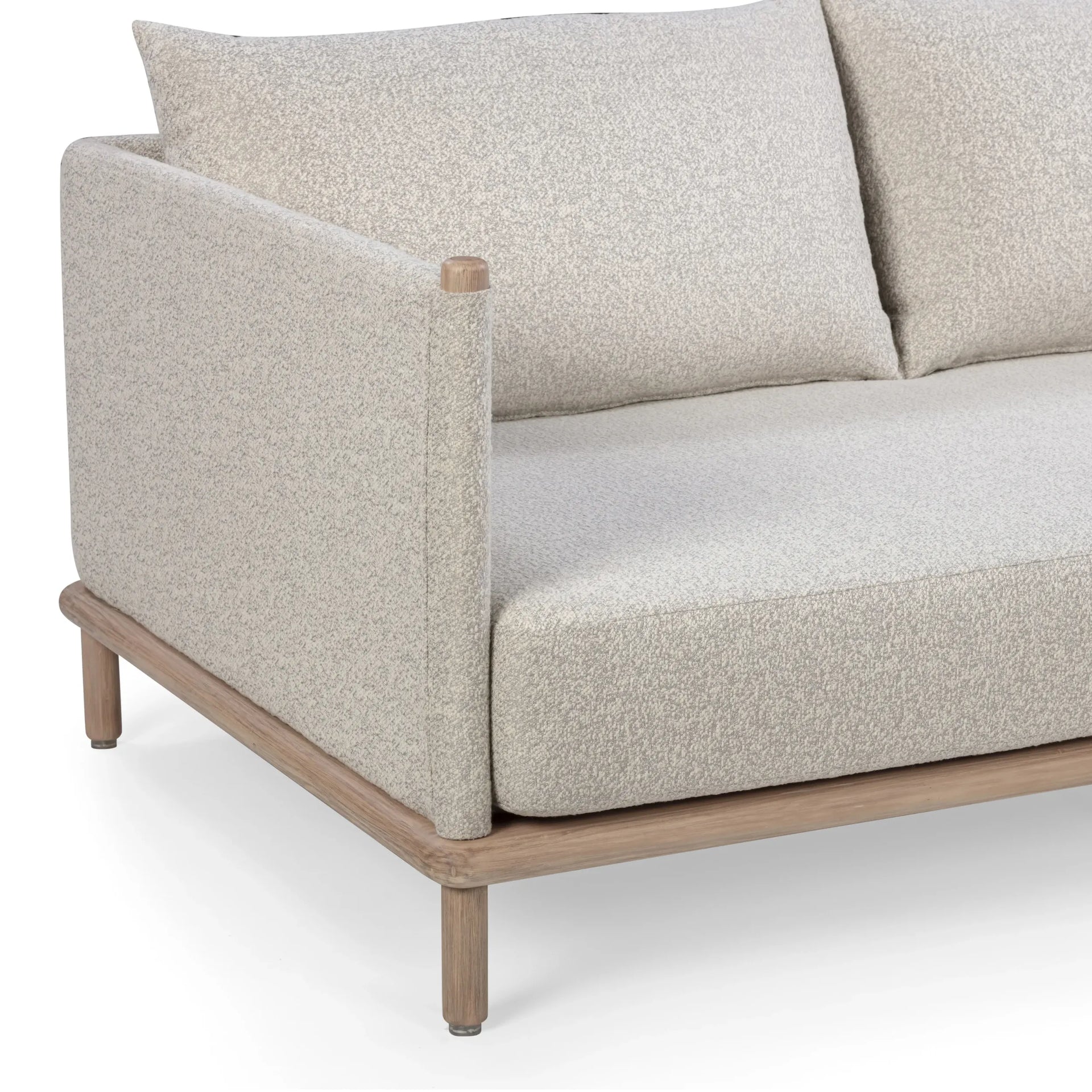 Lonnie Outdoor Three Seater Sofa - Oyster Grey