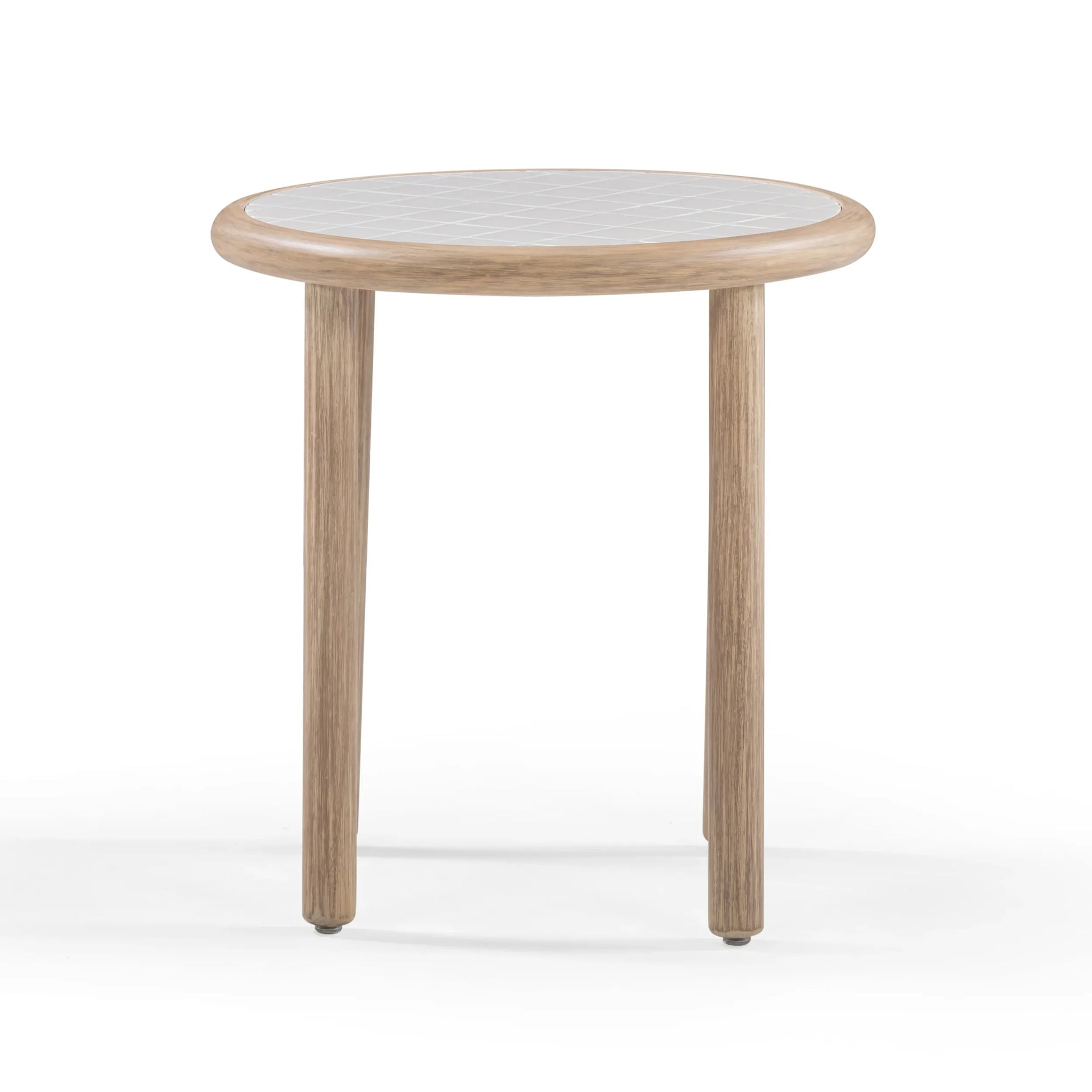 Lonnie Outdoor Side Table - Warm White
