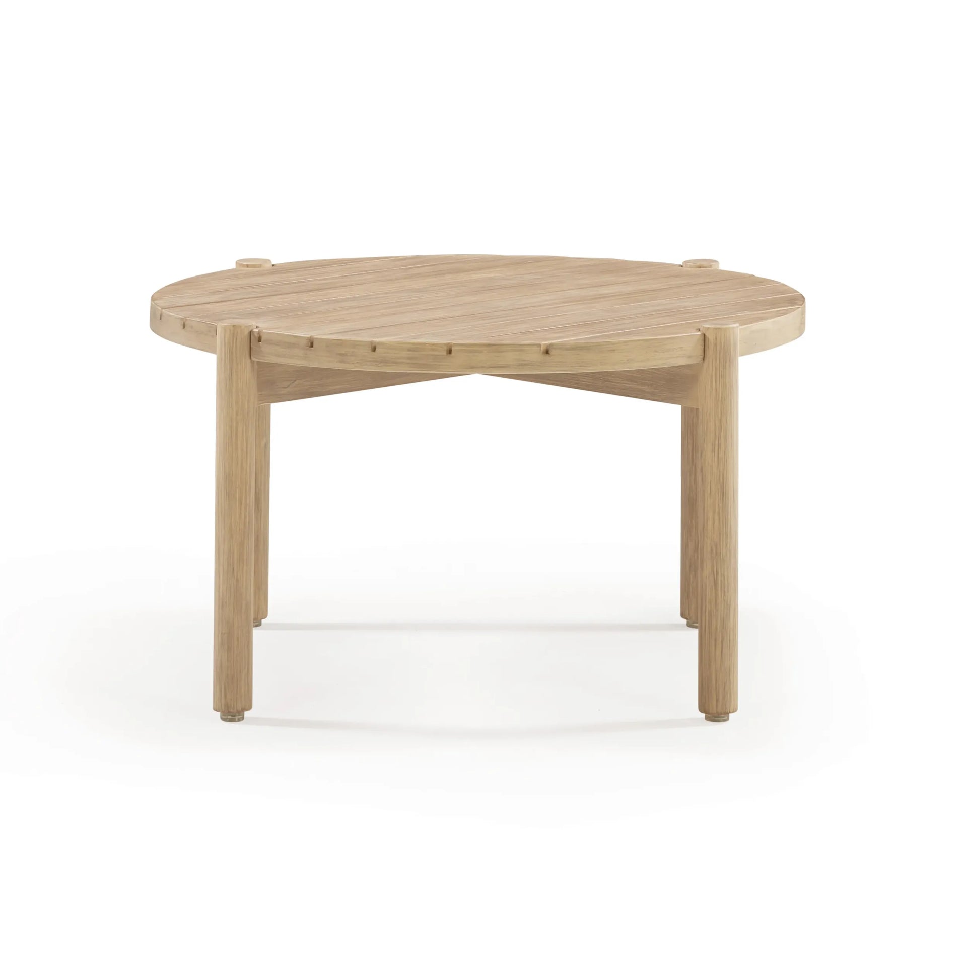 Indra Outdoor Side Table - Light Acacia