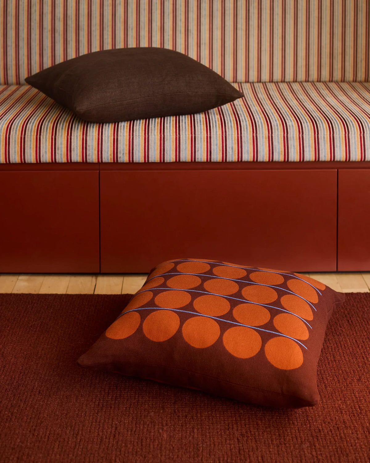Abacus Cushion - Cherry