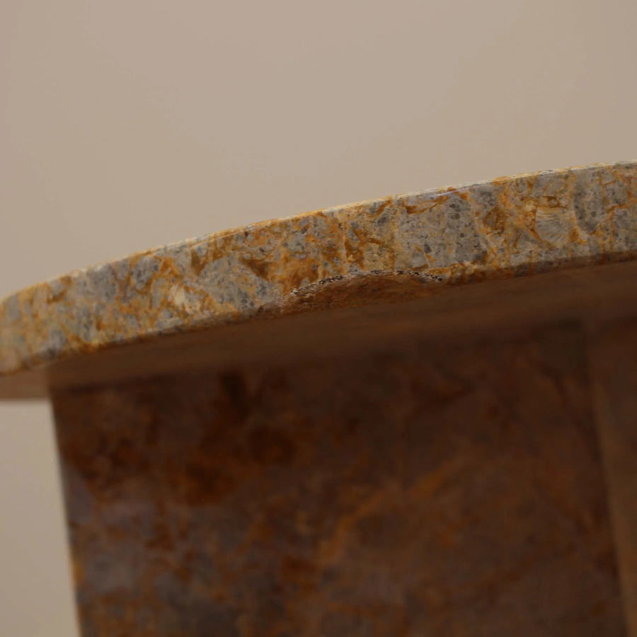 The Trove | Mimic Side Table - Earth Marble