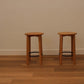 The Trove | Set of Two Tangent Bar Stool 65cm - Oak