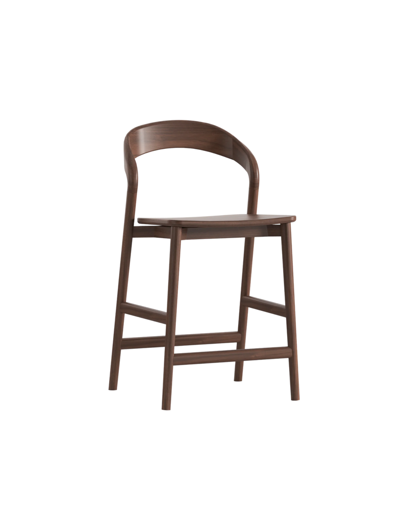 Tempo Barstool - Walnut