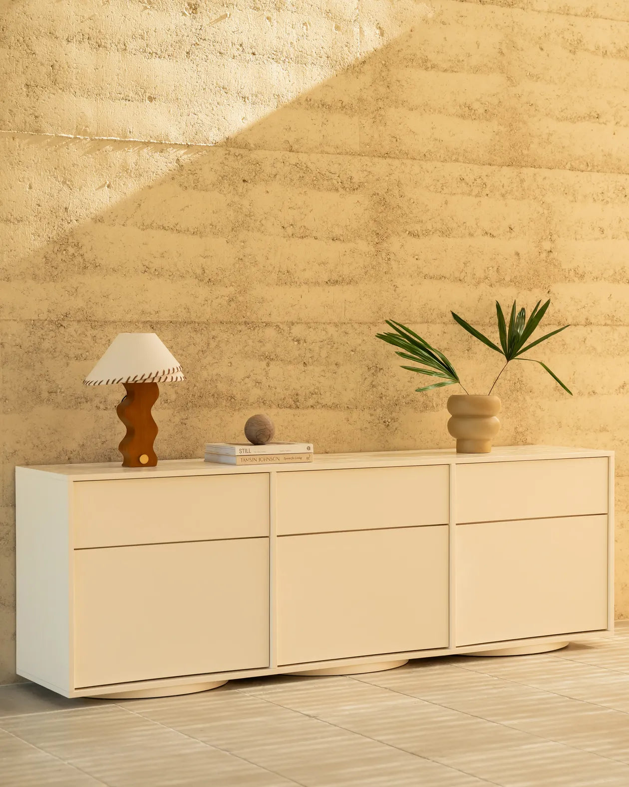 Tide Sideboard 210cm - Porcelain