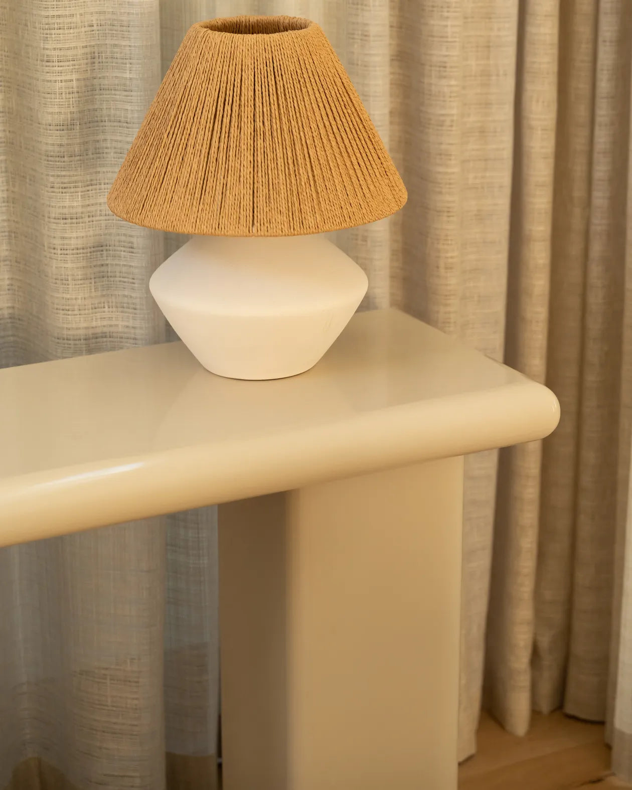 Toto Console Table - Ecru