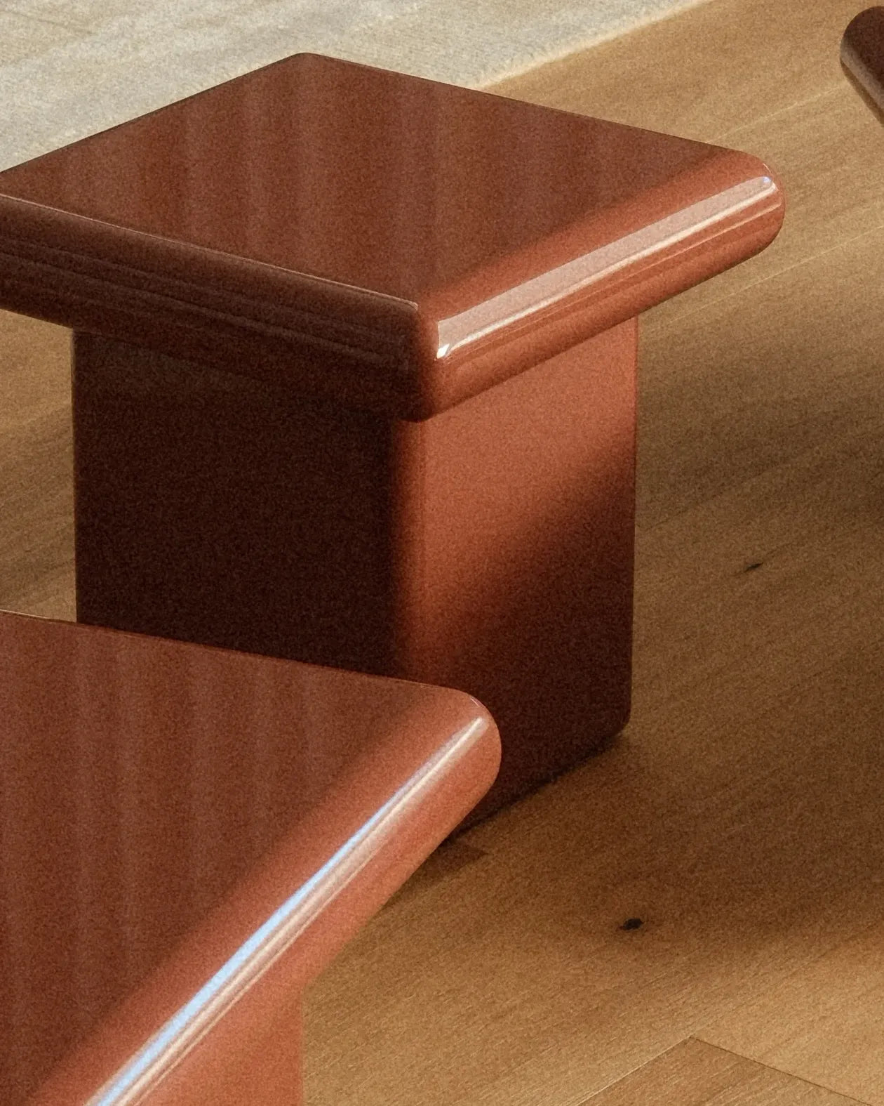 Toto Side Table - Brick