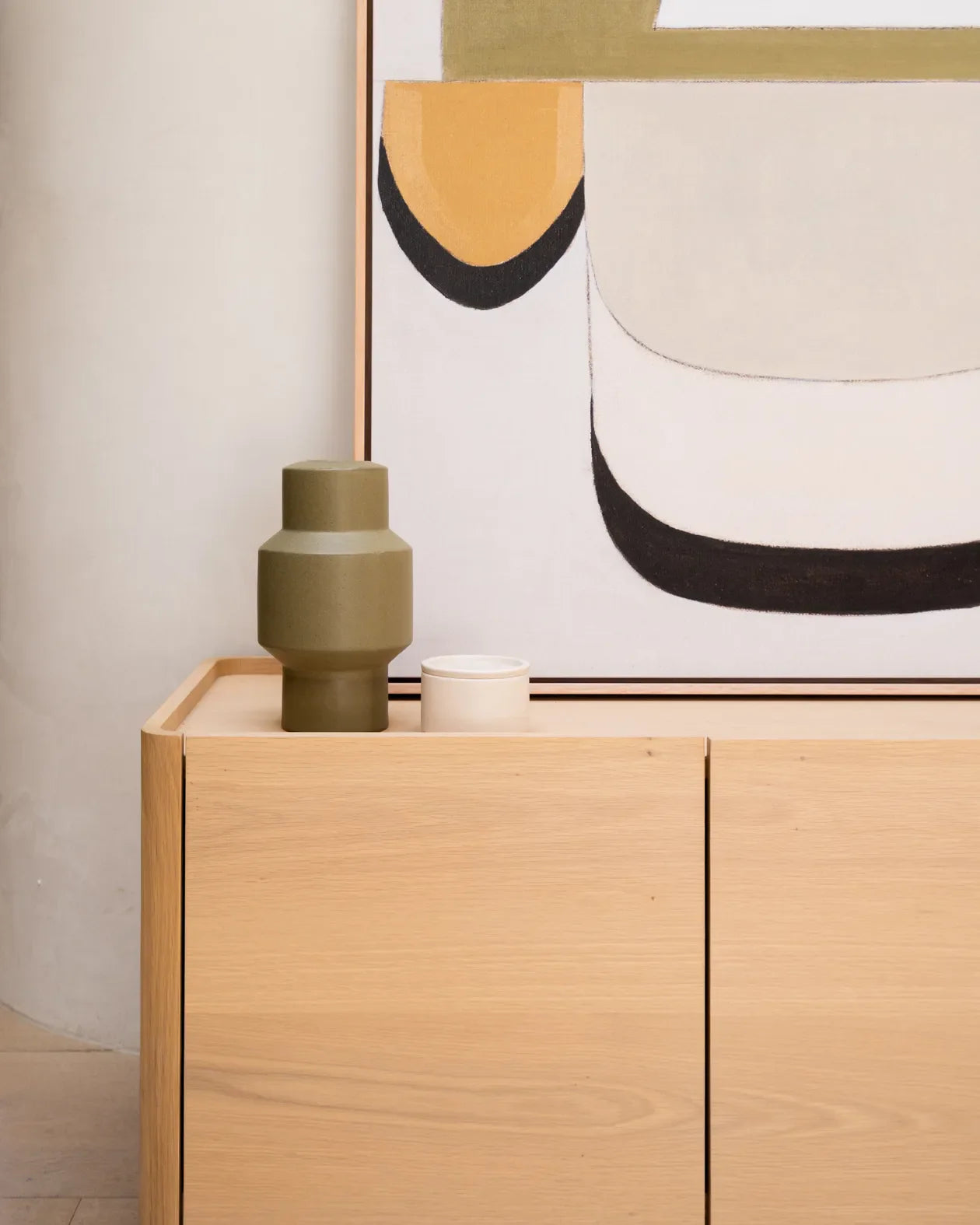 Trim Entertainment Unit 180cm - Oak