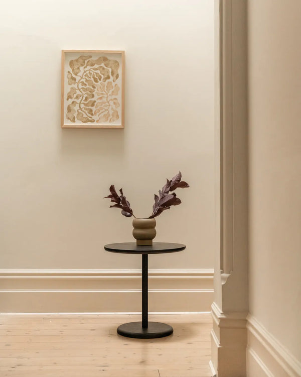 Turn Side Table - Black