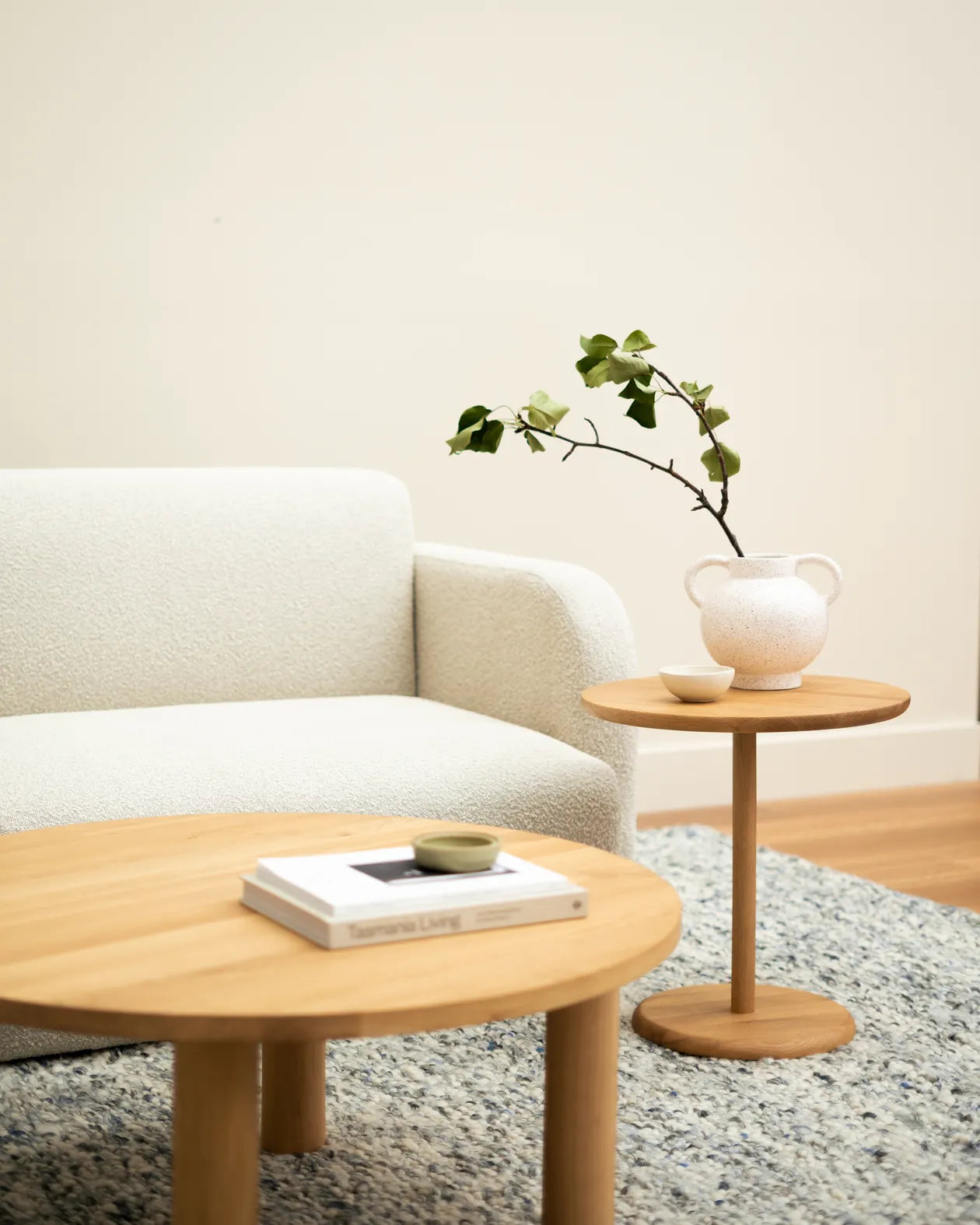 Turn Side Table - Oak