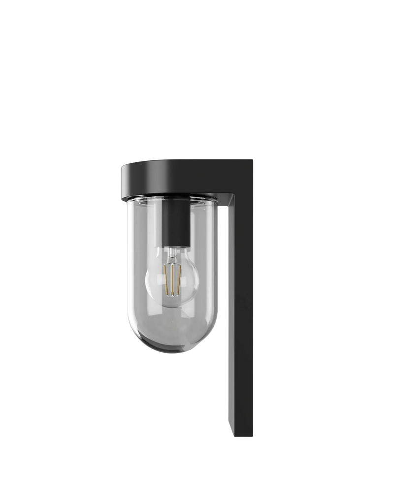 Tuva Outdoor Wall Light Round - Clear