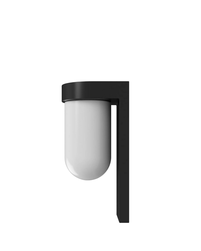 Tuva Outdoor Wall Light Round - White