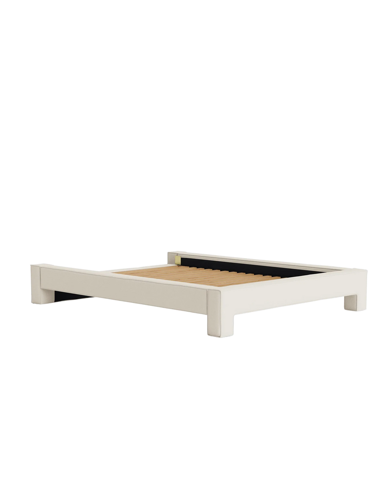 Doze Queen Bed Base - Siena Cream