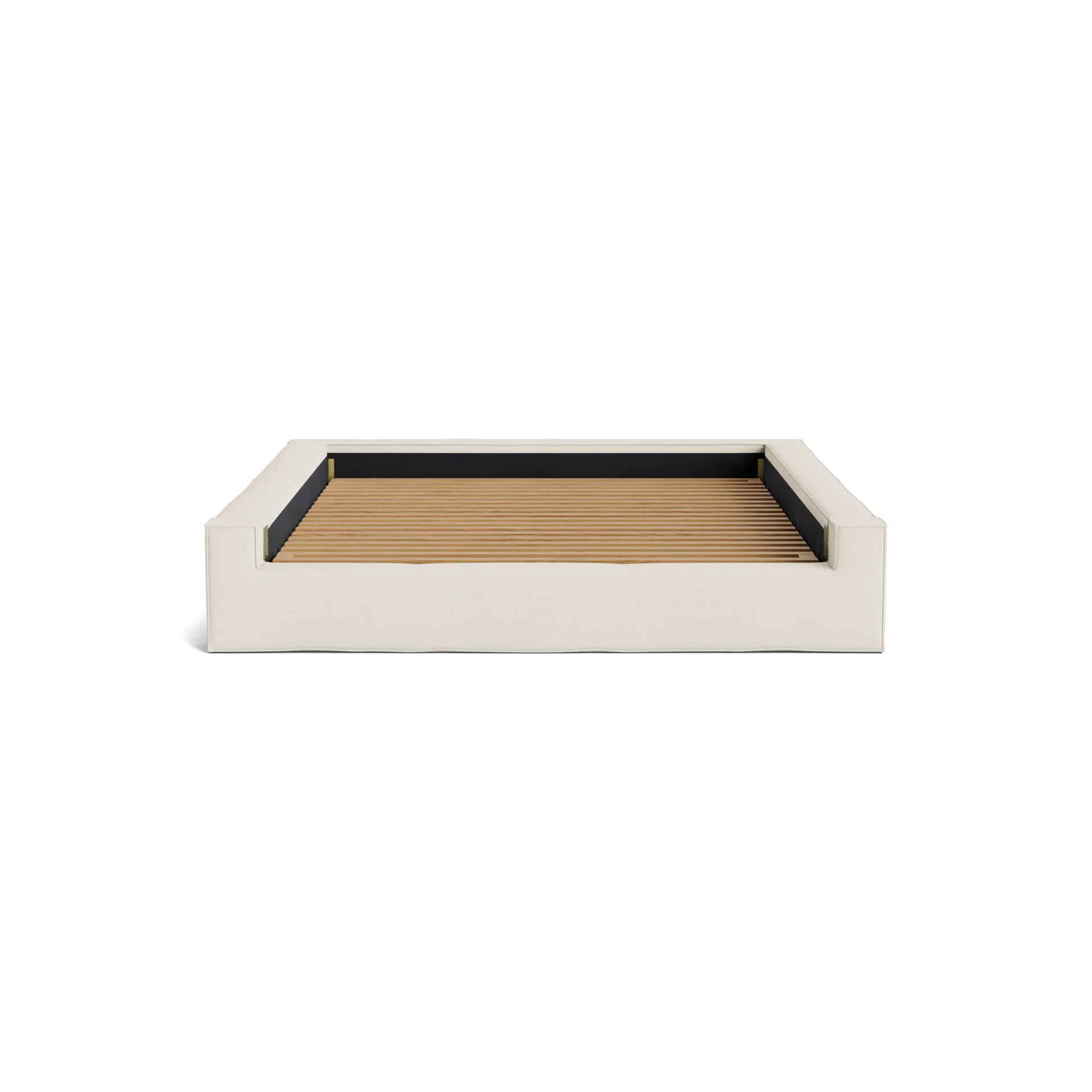 Doze Queen Bed Base - Siena Cream