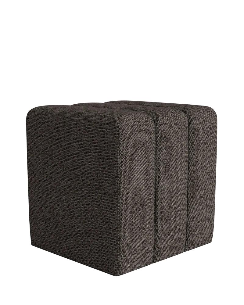 Niche Ottoman Small - Copenhagen Charcoal