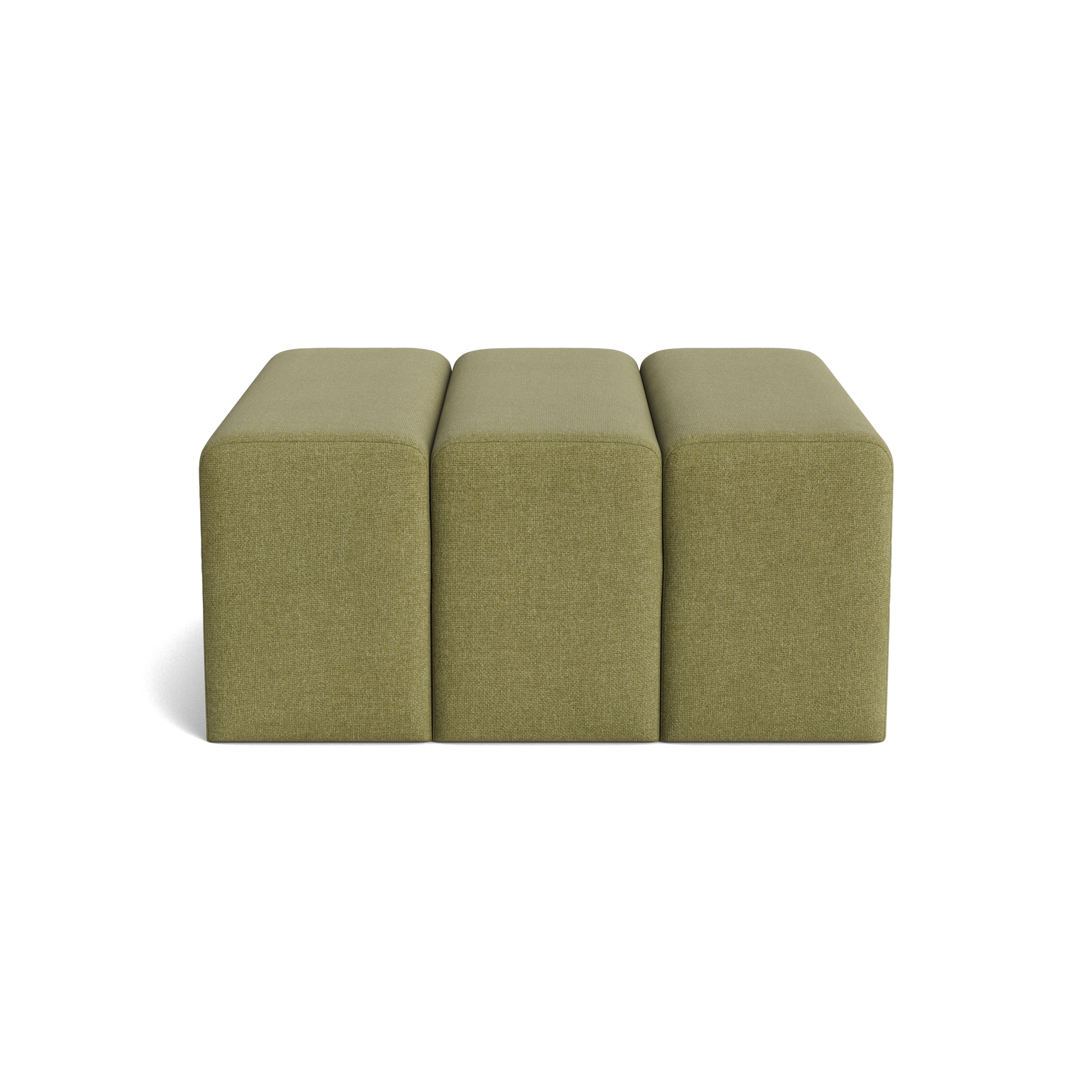 Niche Ottoman Large - Fossil Eucalyptus