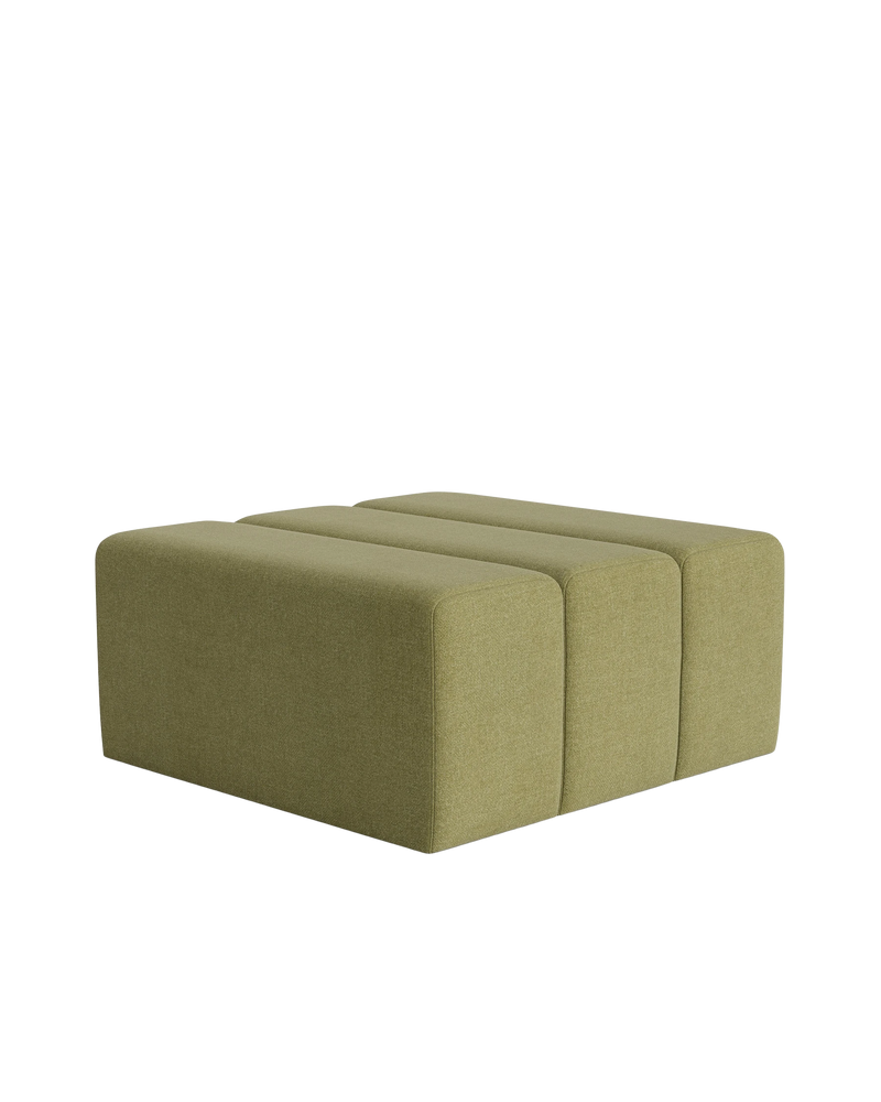 Niche Ottoman Large - Fossil Eucalyptus