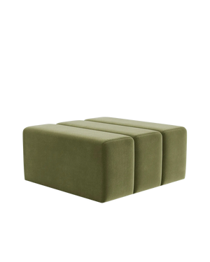 Niche Ottoman Large - Opal Forest