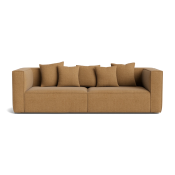 Block 2 Seater Sofa - Fossil Fawn