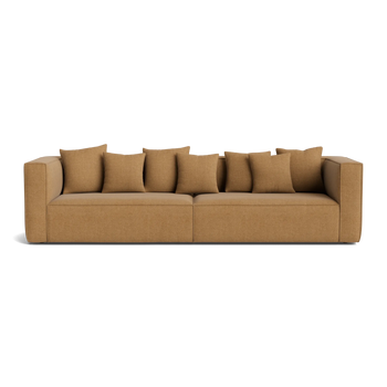 Block 3 Seater Sofa - Fossil Fawn