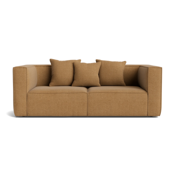 Block 4 Seater Sofa - Fossil Fawn