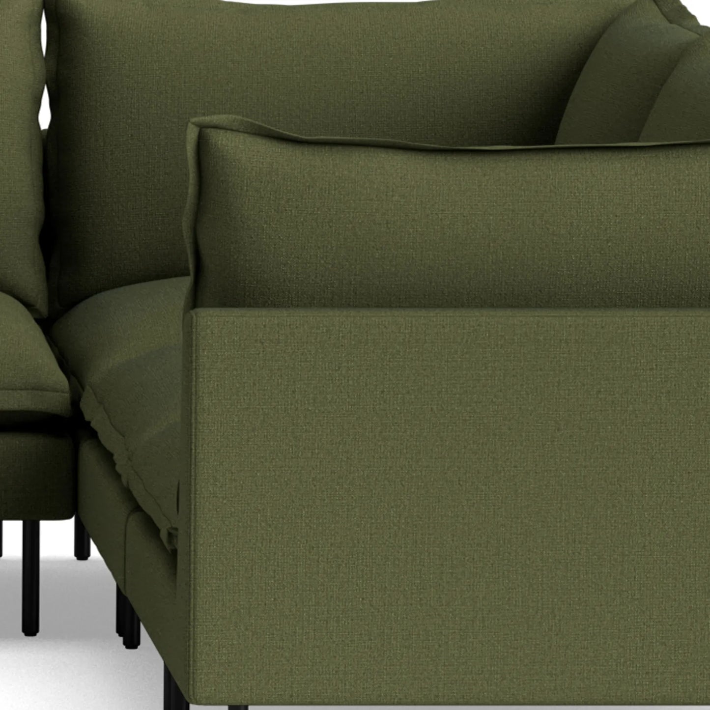 Seam U Shape Modular Sofa - Siena Forest