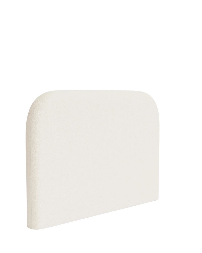 Plush Queen Bed Head - Copenhagen Off White
