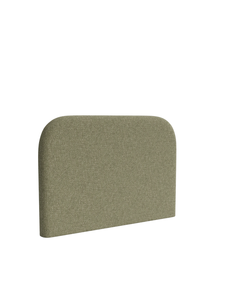 Plush King Slipcover Bed Head - Fleck Olive