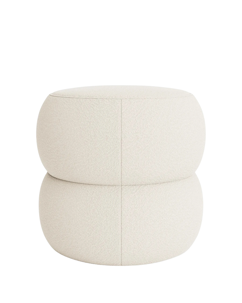 Roll Small Ottoman - Copenhagen Off White